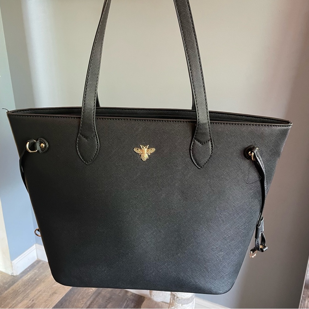 Large black laptop/tote bag